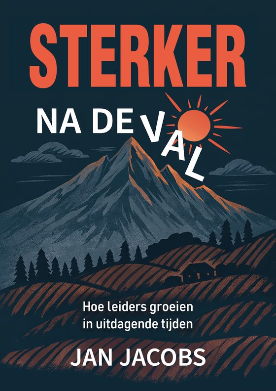 De cover van het boek Sterker na de val van Jan Jacobs